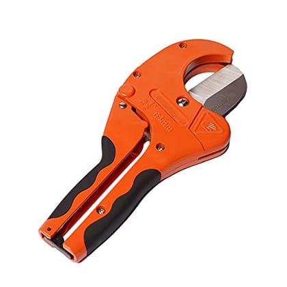 EASTMAN 42 mm Cutter for PVC, Plastic, PPR and Rubber Tube made with Grade of Steel Blade and Long Life Cutting, Blisted Packed/Aluminium Body Tools (E-3013)