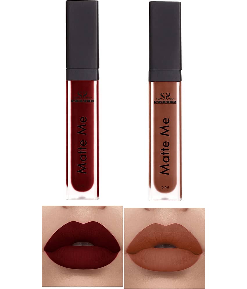 ssworld Bronze Matte Lipstick 8