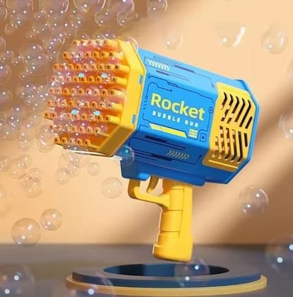 Bubble Gun Machine Kids Automatic Soap Based Bubble Blower Random color