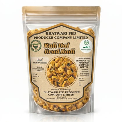 Kali Dal Urad Badi - 200 gm - 200 gm - One stand-up pouch
