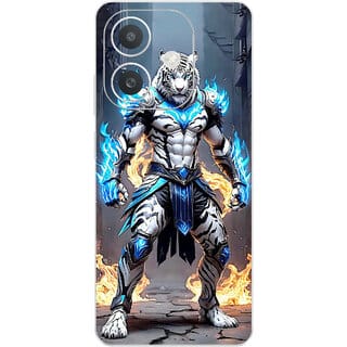 Yug Emporium Back Skin Wrap For Oppo A3x Premium Quality Full Coverage (Viral Theme) (Back Cover Multicolor)
