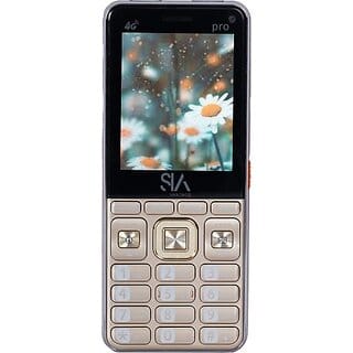 Siavantage Pro 4G (Dual Sim, 7.11 Cm (2.8 Inch) Display, 3000 Mah Battery, Gold)