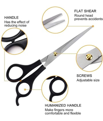 Stainless steel to Hair Cutting Scissors 6.5 inches - Professional Stainless Steel Barber Scissors, Extra Sharp Hair Cutting Shears, Premium hair scissors For Men, Women, Kids & Adults