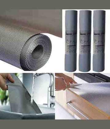 THRIFTKART - Mat for Wardobe Kitchen Shelves 45 cm x 300CM Roll Drawer Fridge Cupboard Dining Table Place Mats