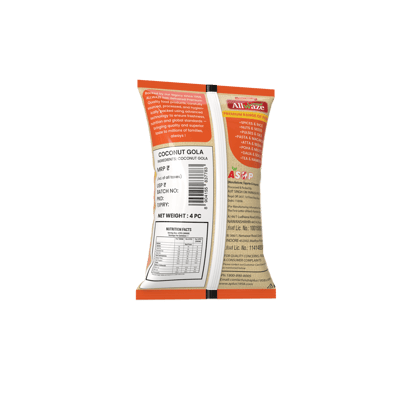 Allwaze Coconut Gola 4pcs 500gram