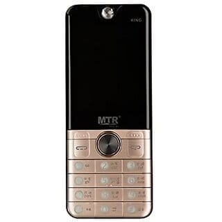 MTR King (Dual Sim, 2.8 Inch Display, 3000 mAh Battery, Gold)