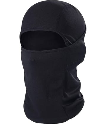 PROGIENCE - Black Anti Pollution Face Cover Balaclava Mask ( Pack of 1 )