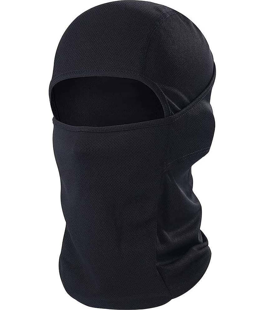 PROGIENCE - Black Anti Pollution Face Cover Balaclava Mask ( Pack of 1 )