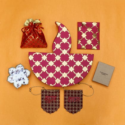 The Mohraj Diwali Diya Gift Hamper Box