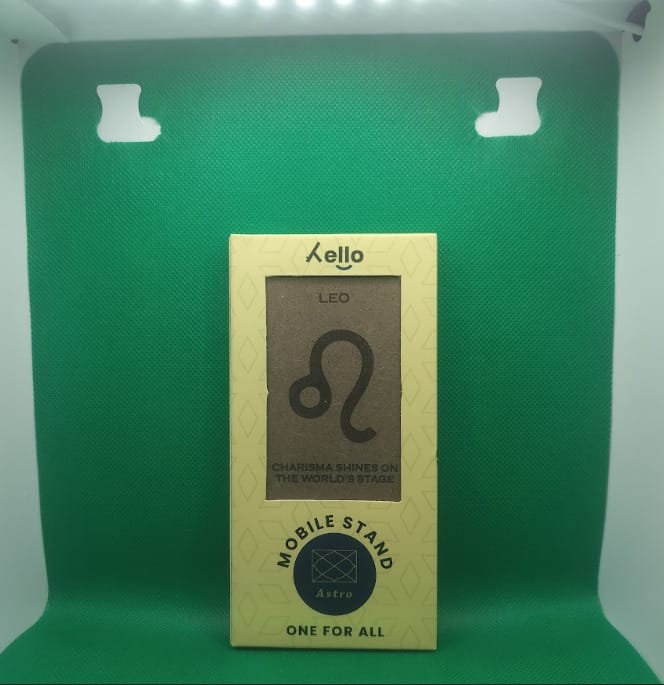 Hello Wooden Mobile Stand Leo