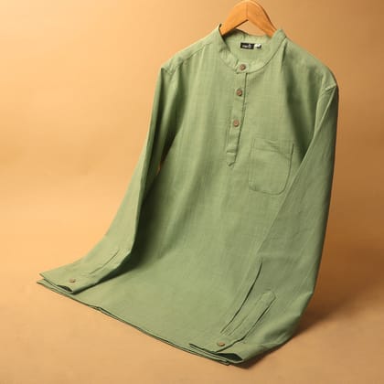 Kurta Shirt #67-XS / Half Sleeve