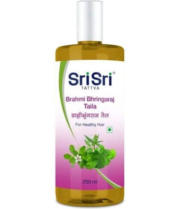 SRI SRI SRI SRI BRAHMI BHRINGARAJ TAILA 200 ML PACK OF 4)