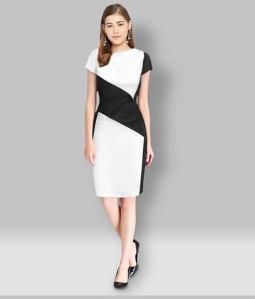 Dream Beauty Fashion Women Cotton Bodycon Dress ( White )