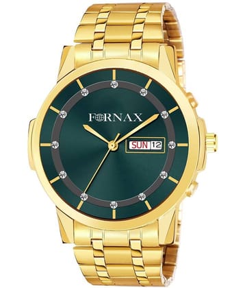 Versatile Gold Metal Analog Men's Watch