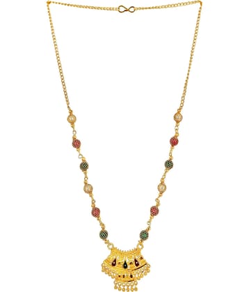 JIPPA - Golden Mangalsutra ( Pack of 1 )