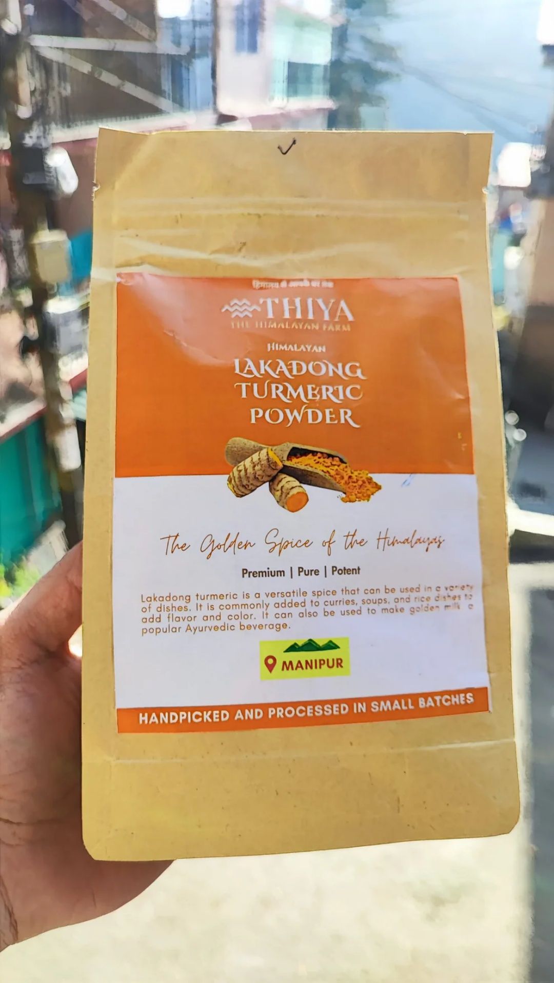 Thiya Himalayan Lakadong Turmeric | 100% Pure Lakadong Turmeric | Premium Quality