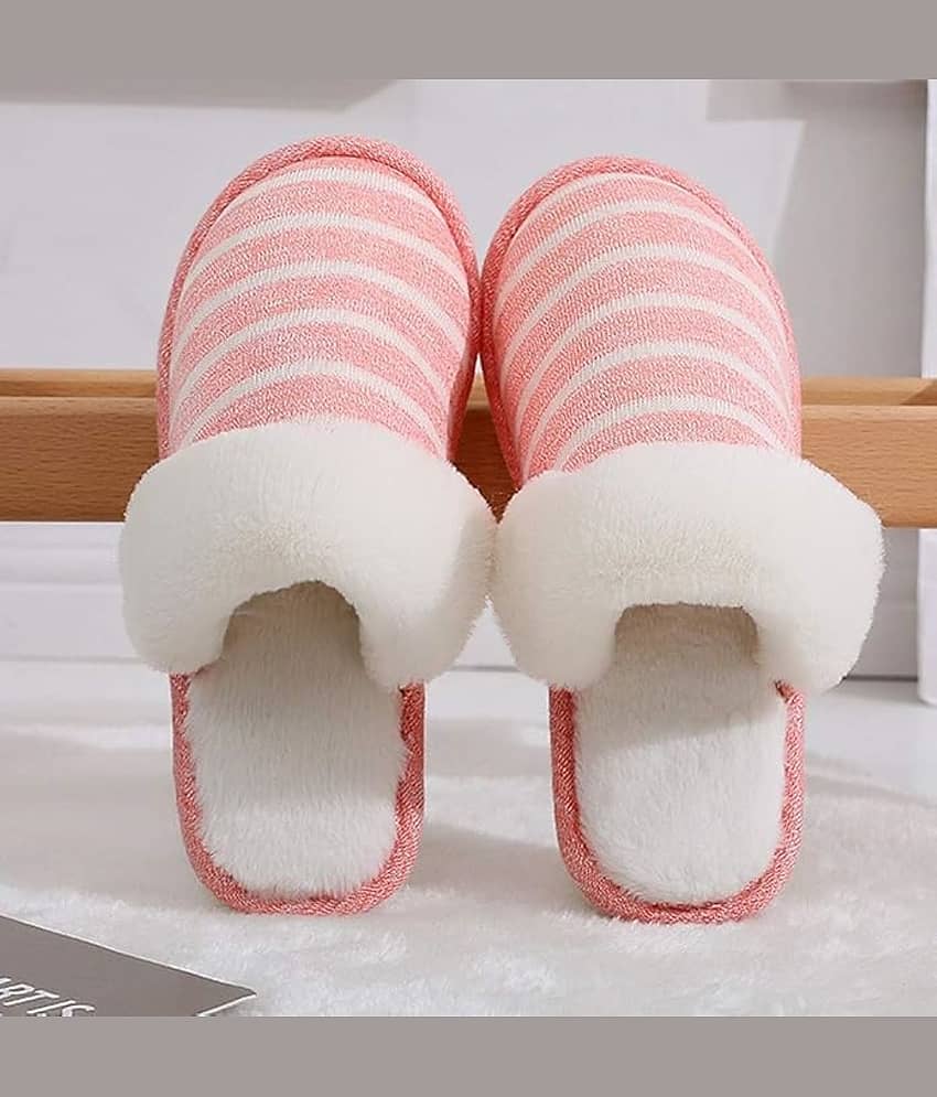 Infispace Pink Women's Toe Covered Flip Flop