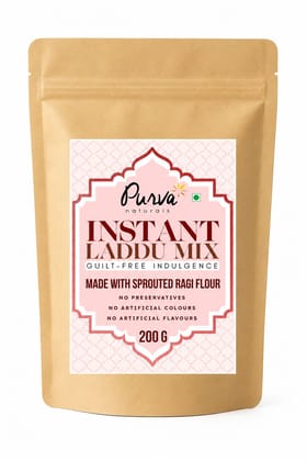 Purva Naturals Instant Millet Laddu Mix - 200g