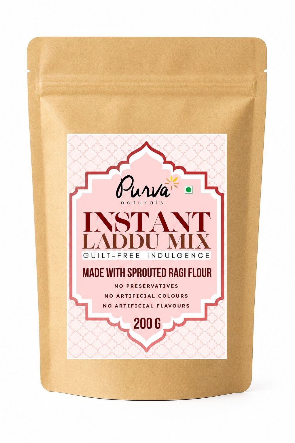 Purva Naturals Instant Millet Laddu Mix - 200g