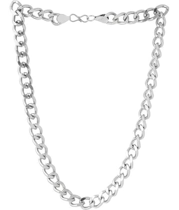 VIRAASI - Silver Plated Brass Chain ( Pack of 1 )