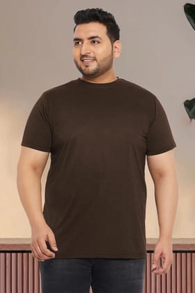 Plus Size - Coffee Brown - Classic Crew-2XL