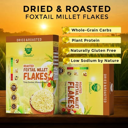 Danodia Foods Organic Foxtail Millet Flakes, 950 gm