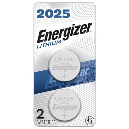 Energizer 2025BP-2N Coin Lithium 2025 Battery, Black