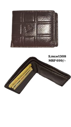 Genuine leather wallet for men Pack Of 2
