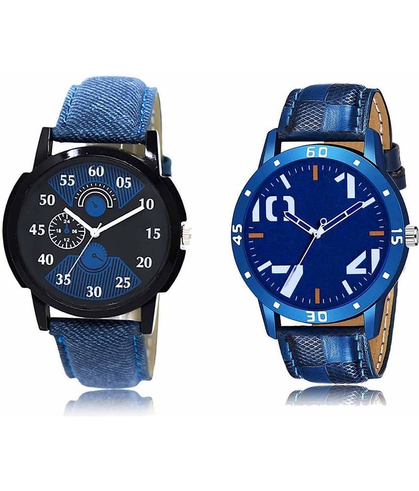 Lorem - Analog Watch Watches Combo For Men and Boys ( Pack of 2 )