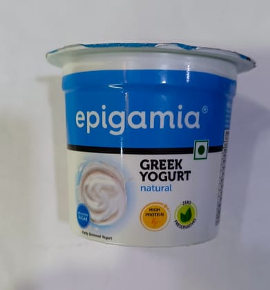 Epigamia Greek yogurt natural