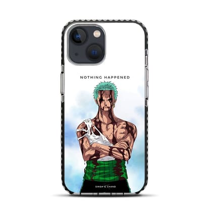 Roronoa Zoro 1.0 One Piece Anime iPhone 13 Mini Stride Phone Case-Stride