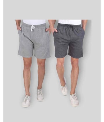 Neo Garments - Multi Cotton Men's Shorts ( Pack of 2 )