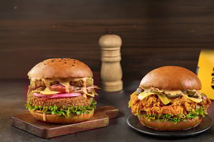 Nashville Chicken + Harvest Garden Burger