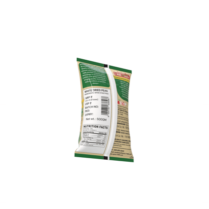 Allwaze White dried peas 500gram