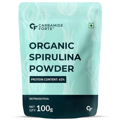 Carbamide Forte 100% Organic Spirulina Powder - 100g