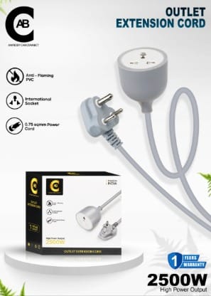 OUTLET EXTENTION CORD 3Mtr (1Year Warranty)