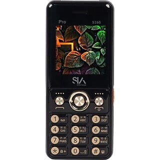 Siavantage Pro 5265 (Dual Sim, 4.57 Cm (1.8 Inch) Display, 2500 Mah Battery, Black)
