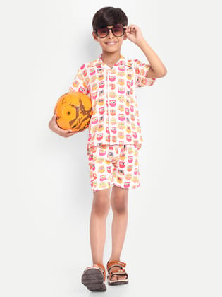Kid's Co-Ord Set Multi colour