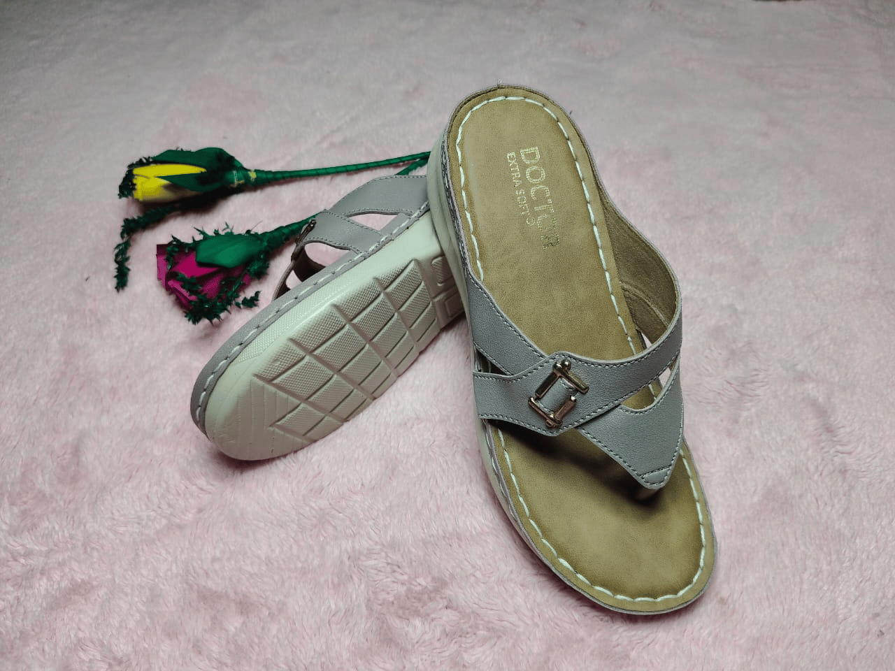 Doctor Extra Soft Orthopedic Sandals (1 Pair) | Cushioned Comfort | Casual Daily Wear