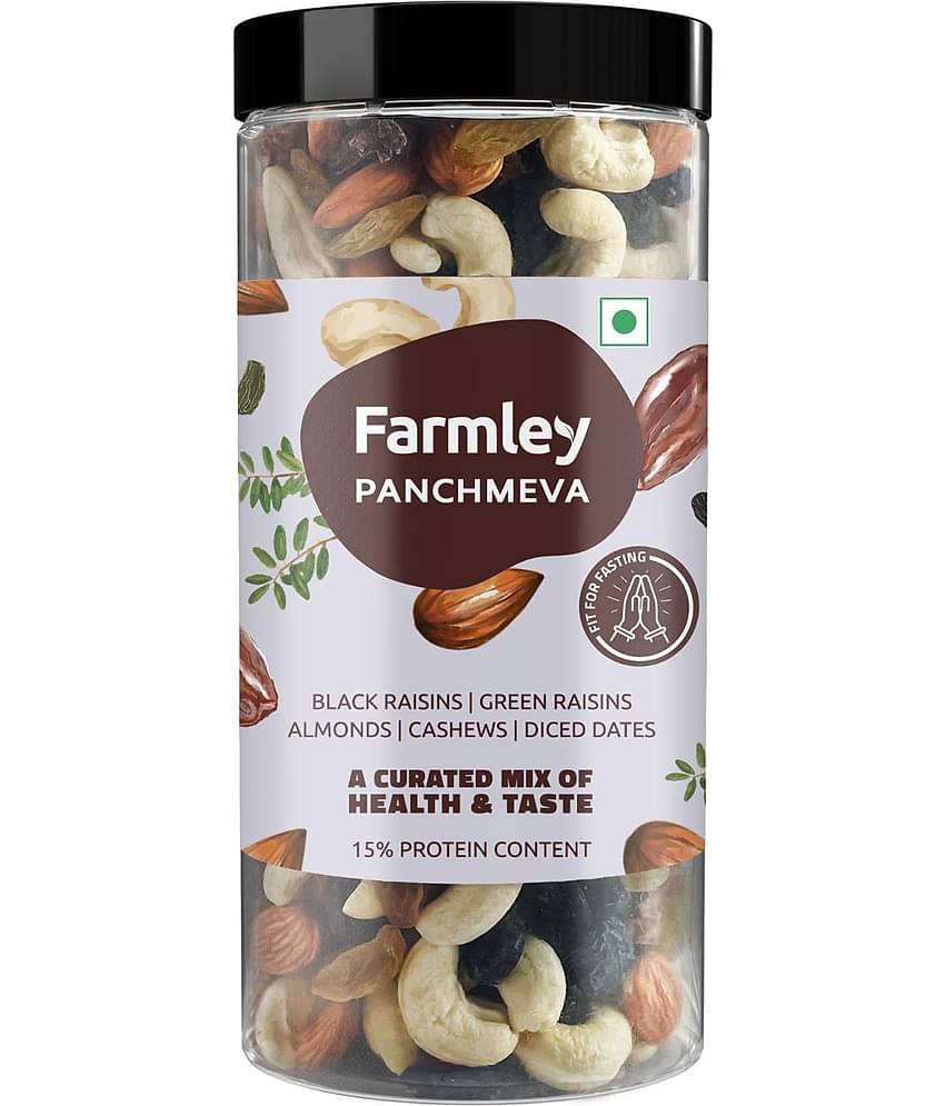 Farmley Mixed Nuts Dry Fruits Mix Panchmewa 425g