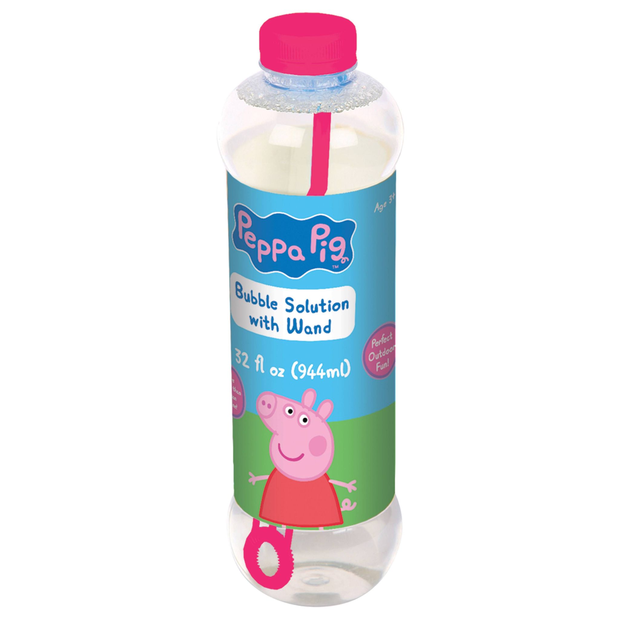 PlayMagic 944 ML Bubble Solution with wand - Peppa Pig