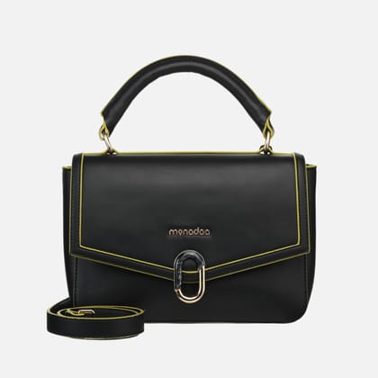 BLACK CELIA HANDBAG