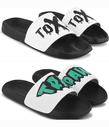 PERY PAO Multi Color Men's Slide Flip Flop