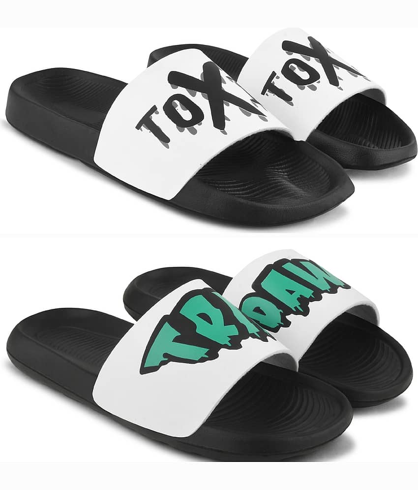 PERY PAO Multi Color Men's Slide Flip Flop