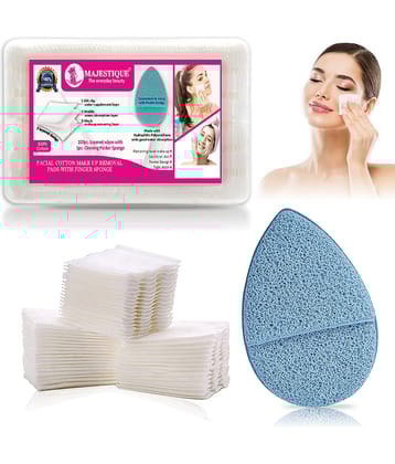 MAJESTIQUE Facial Wipes & Tissues Facial Wipes & Tissues Dry Wipes ( 100 Pcs ) Pack of 2