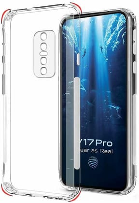 PLUGTECH TPU Ultra Hybrid Clear Camera Protection Back Cover Case for Vivo V17 Pro PLUGTECH TPU Ultra Hybrid Clear Camera Protection Back Cover Case for Vivo V17 Pro