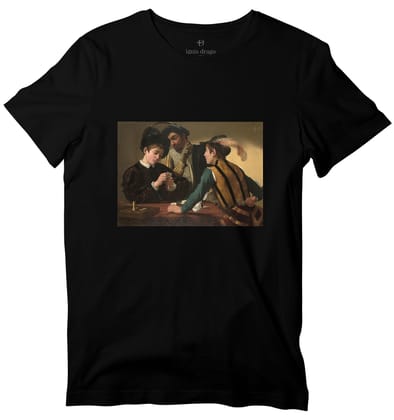 The Cardsharps Art T-shirt-36 - XS / Black