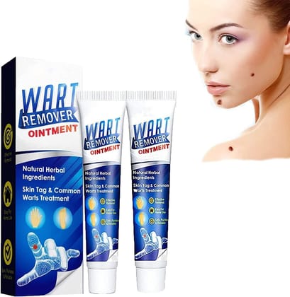 Elecsera Warts Remover Gel Wart Treatment Skin Tag Remover Herbal Pack of 2 (200 g)