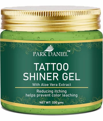 Park Daniel Tattoo Shiner Gel With Aloe Vera Extract Permanent Body Tattoo