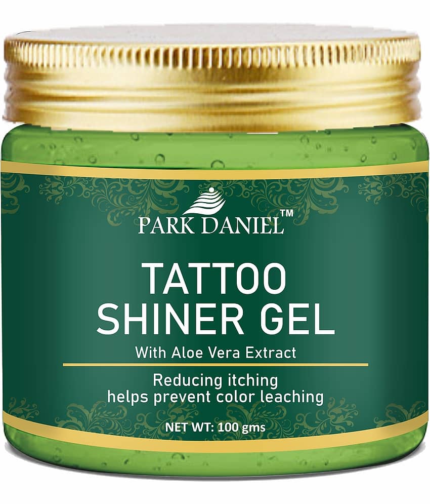 Park Daniel Tattoo Shiner Gel With Aloe Vera Extract Permanent Body Tattoo